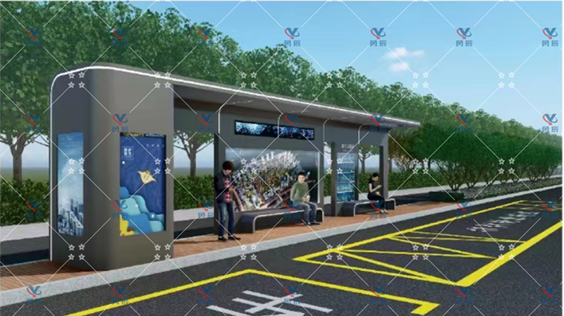 石家莊候車(chē)亭第二車(chē)發(fā)貨